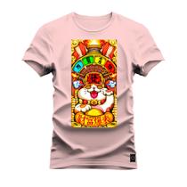 Camiseta Estampada Algodão Premium Confortável Fortune