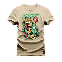 Camiseta Estampada Algodão Premium Confortável Goscoot