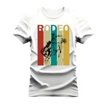 Camiseta Estampada Algodão Unissex Macia Rodeo