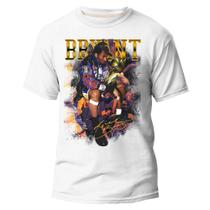 Camiseta Estampada Bryant Para Fãs do Basquete e da Lenda