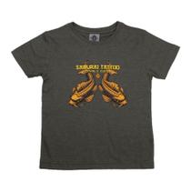 Camiseta Estampada Central Surf Infantil - Verde