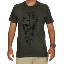 Camiseta Estampada Central Surf - Verde