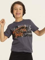 Camiseta Estampada Com Relevo Cativa Kids