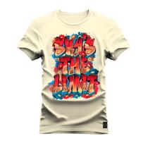 Camiseta Estampada Confortável Premium Macia Sky the Limit