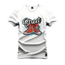 Camiseta Estampada Confortável Premium Macia Street Tenis