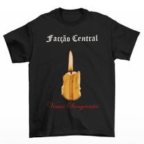 Camiseta Estampada Facção Central Versos Sangrentos Unissex Camisa - NoBrand