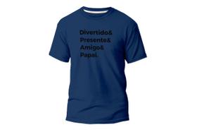 Camiseta Estampada Frase Para O Pai Super Resistente E Macia