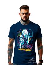 Camiseta Estampada Gamer Cyberpunk Jogo Unissex Malha 100% Algodao Linha Premium Camiseta Estampada Gamer Cyberpunk Jogo Unissex Malha 100% Algodao Linha Premium