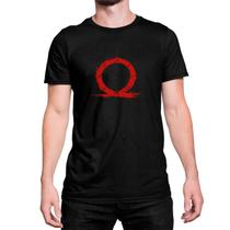 Camiseta Estampada God of War Vermelha Kratos