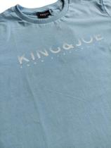 Camiseta estampada king&joe play slim logomania