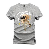 Camiseta Estampada Malha Premium T-Shirt Cash