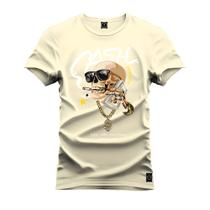 Camiseta Estampada Malha Premium T-Shirt Cash