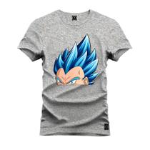 Camiseta Estampada Malha Premium T-Shirt Goku