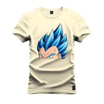 Camiseta Estampada Malha Premium T-Shirt Goku