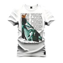 Camiseta Estampada Malha Premium T-Shirt Nova Liberdade