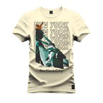 Camiseta Estampada Malha Premium T-Shirt Nova Liberdade