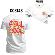 Camiseta Estampada Malha Premium T-Shirt Pixe Slam Cool Frente e Costas