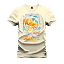 Camiseta Estampada Malha Premium T-Shirt Sesaide