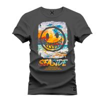 Camiseta Estampada Malha Premium T-Shirt Sesaide