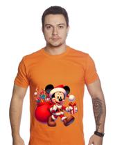 Camiseta Estampada Mickey Com Presentes