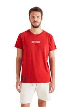 Camiseta Estampada Netflix Reserva
