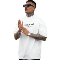 Camiseta Estampada Oversized Unissex Algodão Milano Camiseta Estampada Oversized Unissex Algodão Milano