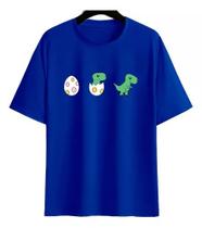 Camiseta Estampada Ovos Dinossauros Dino Egg Colors Cuteness Camiseta Estampada Ovos Dinossauros Dino Egg Colors Cuteness