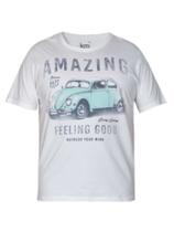 Camiseta Estampada Plus Size Kohmar 214211