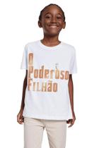 Camiseta Estampada Poderoso Filhão Reserva Mini Camiseta Estampada Poderoso Filhão Reserva Mini