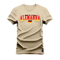 Camiseta Estampada Premium Algodão Alemanha