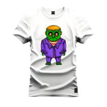 Camiseta Estampada Premium Algodão Frank Style Estiloso