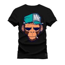 Camiseta Estampada Premium Algodão Monkey MNK