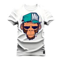 Camiseta Estampada Premium Algodão Monkey MNK