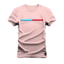 Camiseta Estampada Premium Algodão Paris Tira