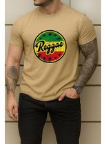 Camiseta Estampada Premium Reggae Musica Algodão Estilosa