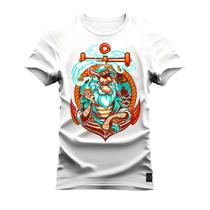 Camiseta Estampada Premium T-Shirt Pirata Ancora