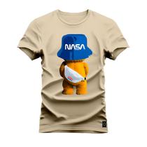 Camiseta Estampada Premium T-Shirt Ted Chapeu