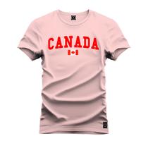 Camiseta Estampada Premium Tamanho Especial Canada
