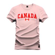 Camiseta Estampada Premium Tamanho Especial Canada