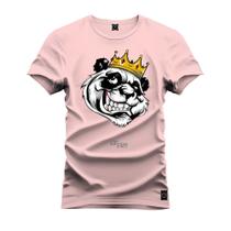 Camiseta Estampada Premium Tamanho Especial King OF Panda