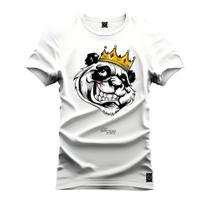 Camiseta Estampada Premium Tamanho Especial King OF Panda