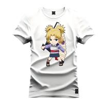 Camiseta Estampada Premium Tamanho Especial Leque Furioso