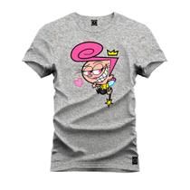 Camiseta Estampada Premium Tamanho Especial Madrinhas Magica