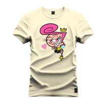 Camiseta Estampada Premium Tamanho Especial Madrinhas Magica