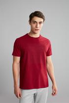 Camiseta Estampada Slim Fit - Vinho