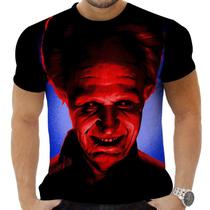 Camiseta Estampada Sublimação Filmes Classicos Cult Terror Horror Vampiro Conde Dracúla 05