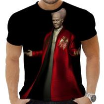 Camiseta Estampada Sublimação Filmes Classicos Cult Terror Horror Vampiro Conde Dracúla 23