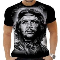 Camiseta Estampada Sublimação Socialismo Comunismo Revolução Cuba Che Guevara 03