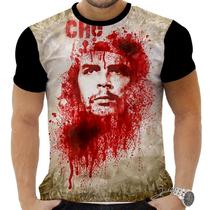 Camiseta Estampada Sublimação Socialismo Comunismo Revolução Cuba Che Guevara 05