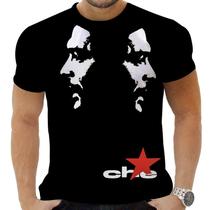 Camiseta Estampada Sublimação Socialismo Comunismo Revolução Cuba Che Guevara 08